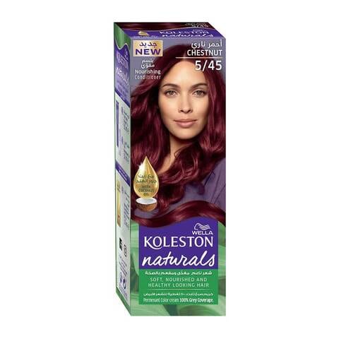 اشتري ويلا كوليستون صبغة شعر أحمر ناري رقم 5/45 50 مل في السعودية