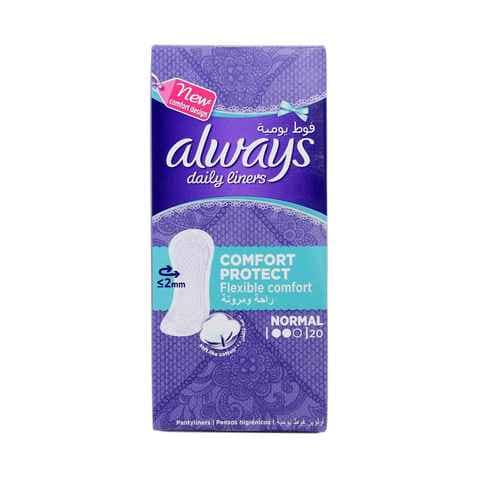 Always Daily Comfort Protect Pads 20pcs