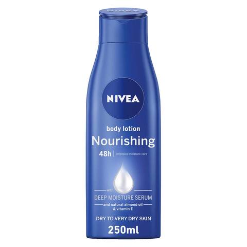 Nivea Body Lotion Nourishing with Almond Oil and Vitamin E - 250ml
