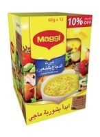 اشتري ماجي شوربة نودلز الدجاج 60غ  12قطعة في الكويت