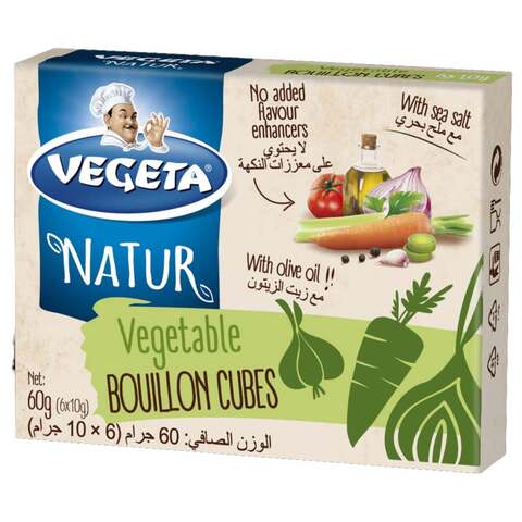 Vegeta Natur Vegetable Stock Cube 60g