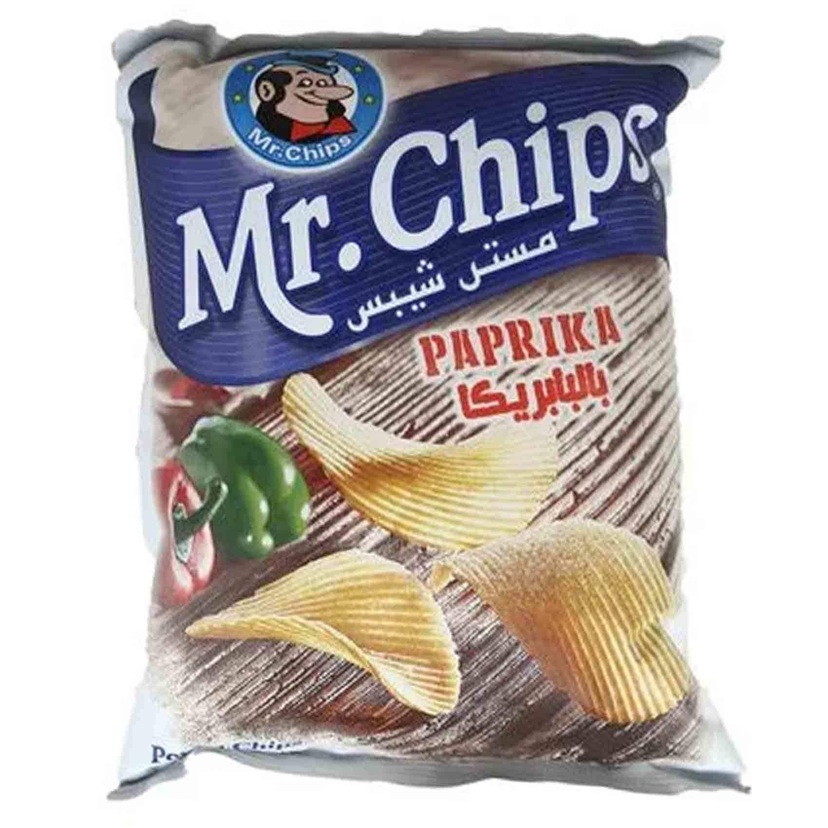 Buy Mr.Chips Potato Paprika Flavor 75 Gram Online Shop Food Cupboard