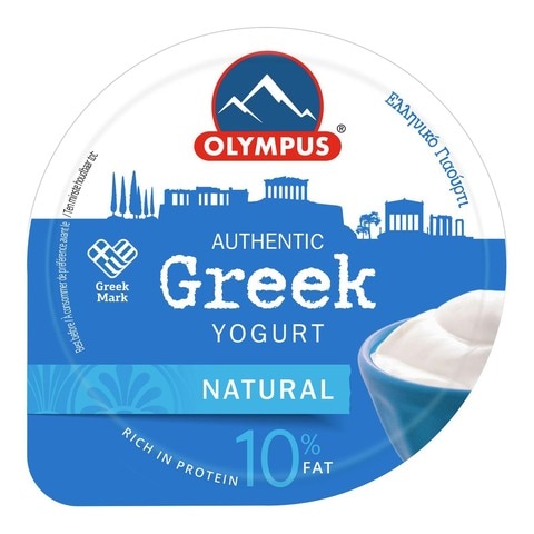 Olympus Authentic Natural 10% Fat Greek Yoghurt 150g