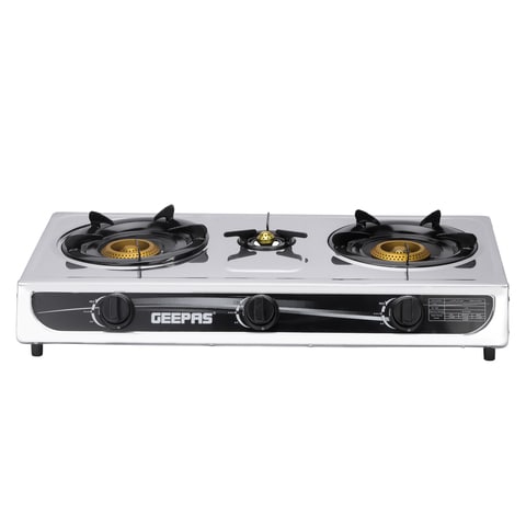 Geepas 3 burner gas outlet stove