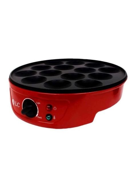 DLC - Mini Pancake Maker 1000W DLC-38242 Red/Black