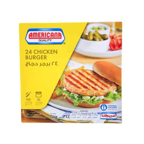 Americana 24 Chicken Burger 1.34Kg