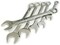 ABBASALI 14 Pieces Combination Spanner Set 8mm-24mm, Metric Combination Wrench Set, Reversible Ratchet Set Tool Kit with Storage Bag For Vehicle Automobile Motorcycle Auto Car Repair Tools