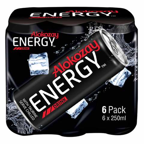 Alokozay Energy Drink 250ml Pack of 6