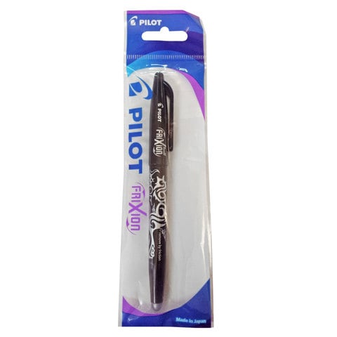 Pilot Frixion Erasable Rollerball Pen Black 0.7mm