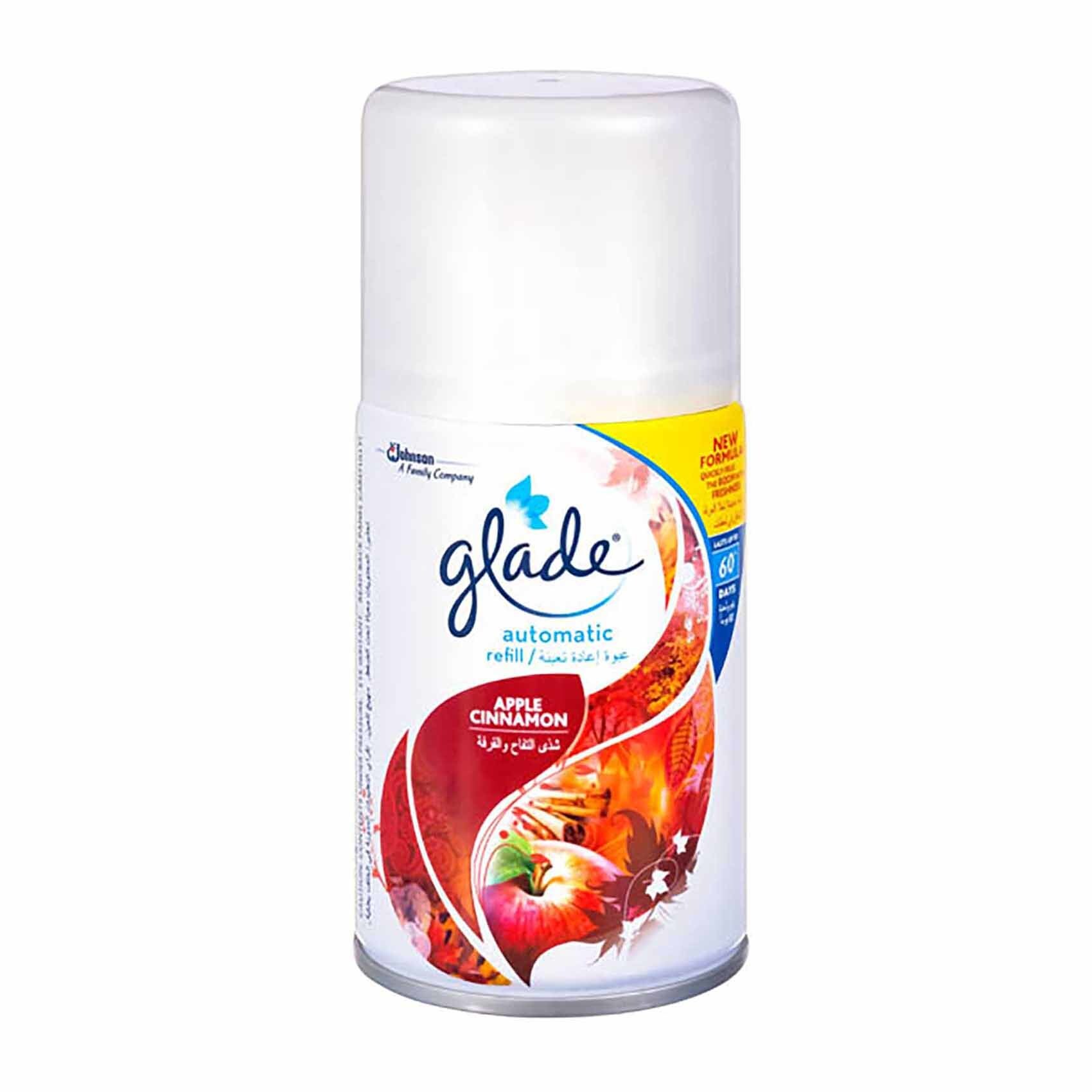 Buy Glade Air Freshener Apple Cinnamon Automatic Refill 175gm Online