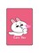 Theodor - Protective Case Cover For Apple iPad 7th Gen 10.2 Inch Pink/White