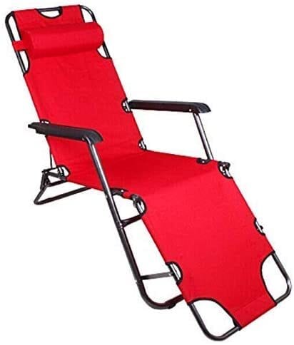 Foldable chaise hot sale lounge chair