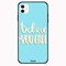 Theodor - Apple iPhone 12 6.1 inch Case Believe You Can Flexible Silicone