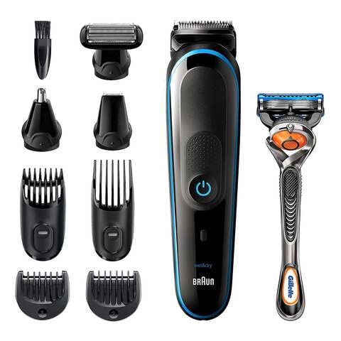 Braun All-In-One Rechargeable Multi Grooming Styling Kit MGK5280 Black