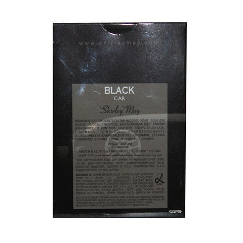 Shirley May Black Car Eau De Toilette Spray Black 100ml