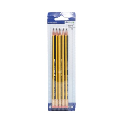 1 to 50 STAEDTLER NORIS PENCILS with ERASER RUBBER TIP HB2 DRAWING