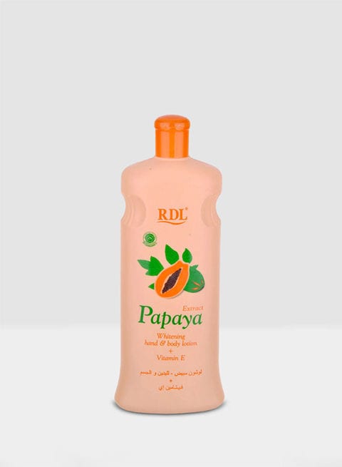 Generic Papaya Hand And Body Whitening Lotion Orange 600ml