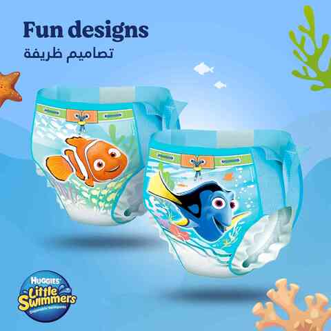 Swimming nappies hot sale size 7