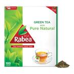 Buy Rabea Tea Pure Natural Green Tea 100 Tea Bags in Saudi Arabia