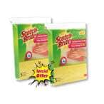 اشتري Scotch-Brite Ultra Sponge 5 Cloth Multicolour 12 PCS في الامارات