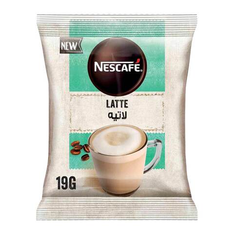 Buy Nescafe Cappuccino Latte Coffee Mix Sachet 19g in Saudi Arabia