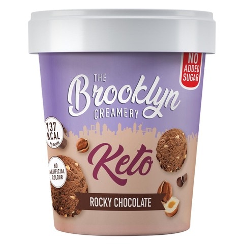 The Brooklyn Creamery Keto Rocky Chocolate Ice Cream 450ml