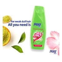 Pert Plus Strength &amp; Shine Shampoo With Henna And Hibiscus Extract 400ml