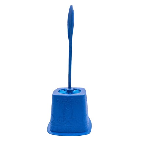 Jikoni 50075 Royal Toilet Brush With Holder Blue 1 Piece