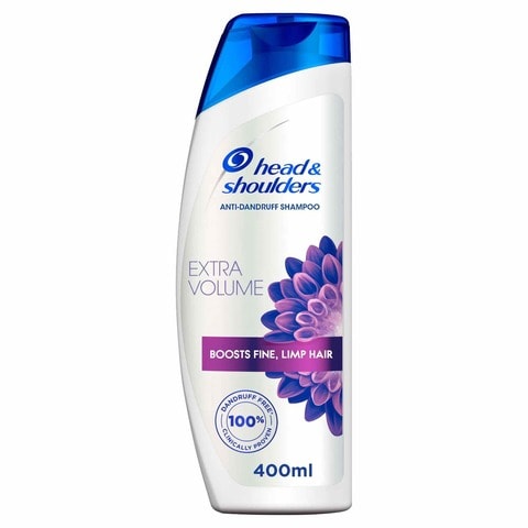 Head &amp; Shoulders Extra Volume Anti-Dandruff Shampoo for Fine and Limp Hair, 400ml