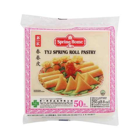 Tyj Spring Roll Pastry Sheet