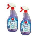 Buy Carrefour Window And Glass Cleaner Lavender 750ml Pack of 2 in UAE