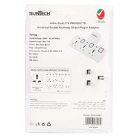 SunTech 3-Way Universal Socket Plug-in Adaptor