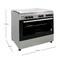 Nobel Gas Cooker Stainless Steel 90X60 5 Gas Burners FFD Gas Oven Turkey NGC9699 (Basic Installation Included)