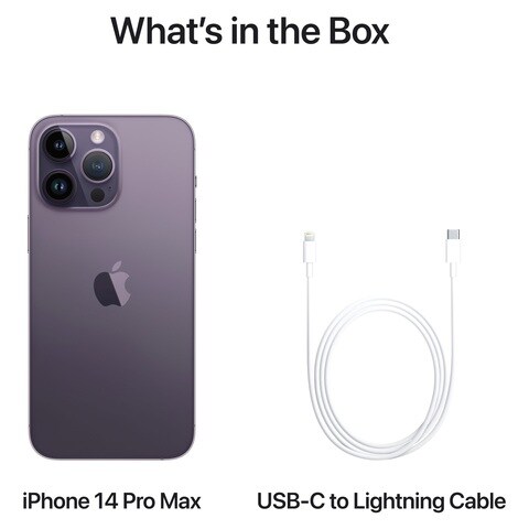 Apple iPhone 14 Pro Max 128GB 5G Deep Purple
