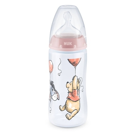 NUK  First Choice+ Disney Winnie The Pooh No-Colic Bottle With Teat 10741557 Multicolour 300ml