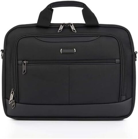 American tourister hotsell leather laptop bag