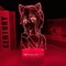 3D Illusion Table Lamp Led Night Light Base DxD Birthday Gift Bedroom Decoration Manga -16 Color with Remote