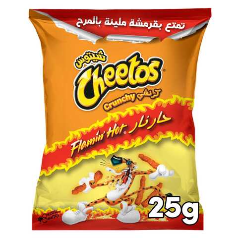 Cheetos Crunchy Flaming Hot 25g