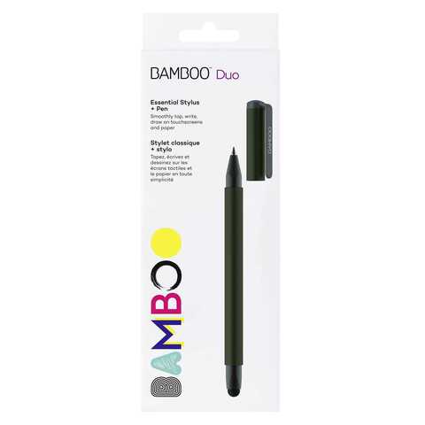 Wacom Duo 4 2-In-1 Stylus Pen CS-191 Black