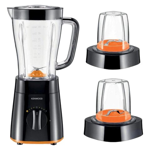 Kenwood Blender with Mill BLP16.360BK Black 1.5L