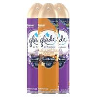 Glade Air Freshener Lavender And Elegant Amber And Oud Set 300ml Pack of 3