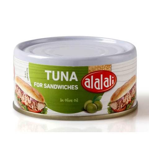 Al Alali Yellowfin Tuna For Sandwiches In Olive Oil 170g