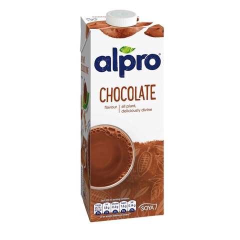 اشتري ألبرو حليب صويا بنكهة الشوكولاتة 1لتر (عضوي) في السعودية