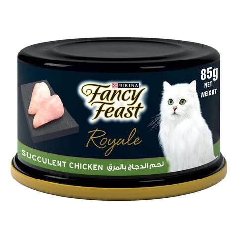 Purina Fancy Feast Royale Roasted Chicken Wet Cat Food Can 85g
