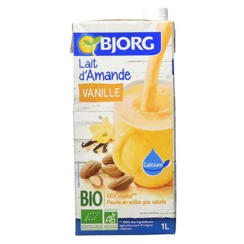 Bjorg Organic Vanilla Almond Milk 1L