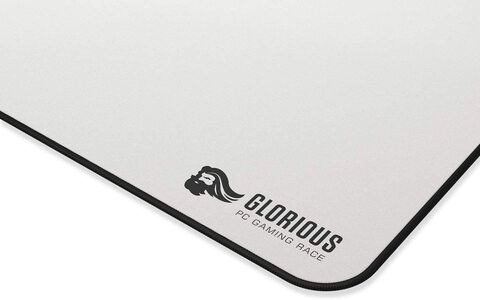 Glorious XXL Extended Gaming Mouse Pad - 18&quot;X36&quot; - White Edition