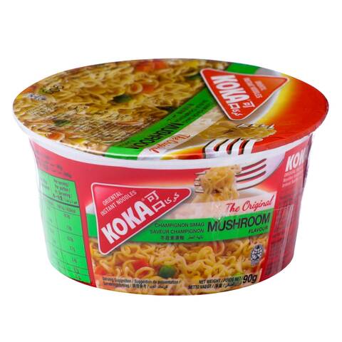 koka mushroom noodle bowl 90g