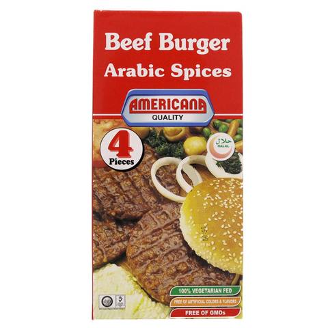 Americana Arabic Spices Beef Burger 224g