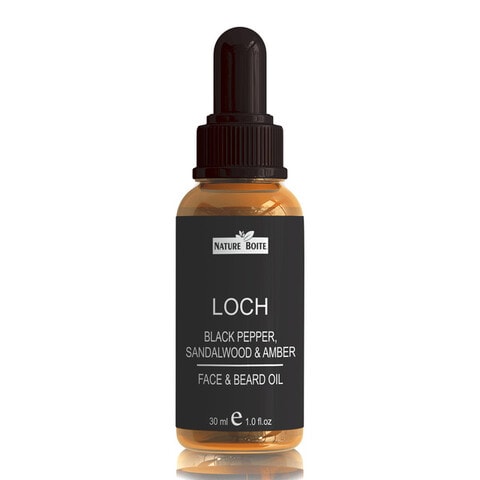 Buy Nature Boite Loch Face  Beard Oil in UAE