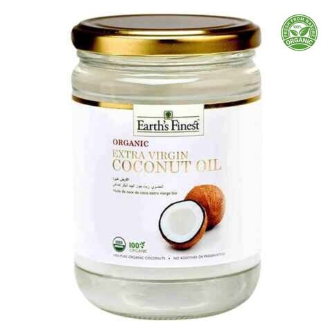 اشتري Earths Finest Organic Extra Virgin Coconut Oil 950ml في الامارات